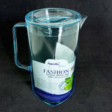 Appollo Fashion 1.7-Litres Plastic Acrylic Transparent Water Jug ( Random Colors )