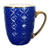 Ceramic Imported Quality Large 220ml Mug With Golden Handle