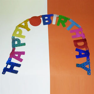 Happy Birthday Party Decoration Strip