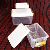 Aroni 3pcs Transparent Small-Size Container Bowl Set