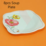 Studio Classy 64pcs Melamine Dinner Set ( 8-Person Serving )