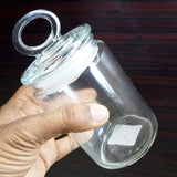 Leying 600ml Medium Size Glass Air-Tight Jar