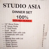 Studio Asia 64pcs Melamine Dinner Set ( 8-Person Serving )