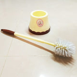 Toilet Cleaning Brush With Stand (Random Colors Will be sent)