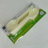 Lion Pack Of 12pcs Plastic Baby Spoon Set ( Random Color )