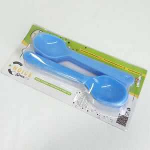 Lion Pack Of 12pcs Plastic Baby Spoon Set ( Random Color )