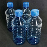 Surprise Pack Of 4pcs Plastic 1-Litre Fridge Water Bottle ( Random Colors )