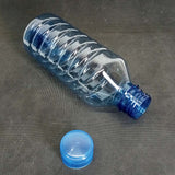 Surprise Pack Of 4pcs Plastic 1-Litre Fridge Water Bottle ( Random Colors )