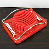 Plastic Egg Slicer With Stainless Steel Threads