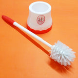 Toilet Cleaning Brush With Stand (Random Colors Will be sent)