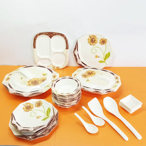 Studio Icon 64pcs Melamine Dinner Set ( 8-Person Serving )