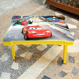 Aqua 3D Character Printed Multi-Purpose Foldable Kids Plastic Table Desk