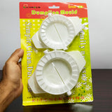 Pack Of 2pcs Plastic Dumpling / Samosa Making Mold
