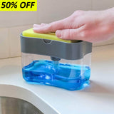 Push-Out Press Liquid & Sponge Kitchen Automatic Soap Dispenser Pump
