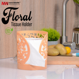 Maxware Flora Plastic Small-Size Tissue Paper Roll Holder ( Random Colors )