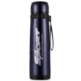 Sports Stainless Steel Insulated 800ml Water Bottle (Random Colors Will be Sent)