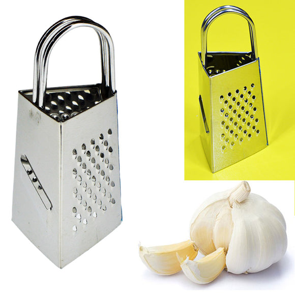 Stainless Steel Three Sided Small Size Garlic & Ginger Kitchen Grater