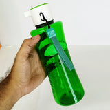 Safari 700ml Sunny Plastic Water Bottle With Straw ( Random Colors Will Be Sent)