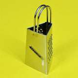 Stainless Steel Three Sided Small Size Garlic & Ginger Kitchen Grater