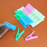 Pack Of 16pcs Plastic Laundry Cloth Pegs