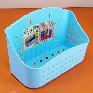 Phoenix Wall-Mount & Counter Top Kitchen & Toilet Sink Organizer Aid Rack ( Random Colors Will Be Sent )