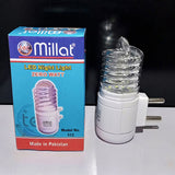 Millat Screw Shape Zero Watt Small Size Led Night Bulb Vibrant Colors ( Random Assorted Colors )