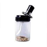 Single 1pc Condiment 250ml Glass Bottle Spice Jar with Spoon