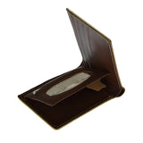 Dark Bown Leather Wallet For Men