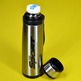 Sports Stainless Steel Insulated 800ml Water Bottle (Random Colors Will be Sent)