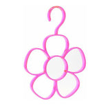 Acrylic Plastic Flower Style Scarf And Dupata Organizing Hanger ( 6 Holes)