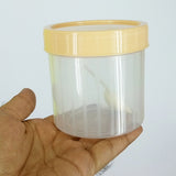 Beli Pack Of 6pcs Small 200grms Plastic Jars With Spoons ( Random Colors Will Be Sent )