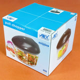 Anex AG-01 Heavy-Duty Smart Compact Small Size Quick Speedy Vegetables Pull Chopper