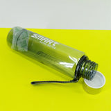 Safari 500ml Transparent Slim Style Plastic Water Bottle