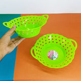 Pack Of 2Pcs Medium & Small Size Plastic Fruit Basket