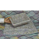 Rectangle Medium-Size 11 x 8 inches Roti / Food Basket  & Soft Cloth ( Random Colors )