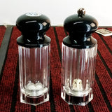 Acrylic High Quality Imported Pepper Grinder & Salt Shaker Serving Jar Pair