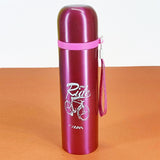 Stainless Steel 500ml Water Bottle (Random colors will be Sent)
