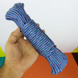 Laundry Cloth Hanging 20-Meters Rope ( Random Colors )