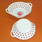 Pack Of 2Pcs Medium & Small Size Plastic Fruit Basket