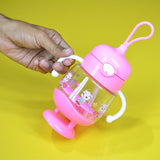 Android Baby Plastic 250ml Bottle With Nipple Straw
