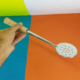 Stainless Steel Heavy Duty Round Holes Cooking Spatula ( Medium Size)