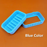Glee Stylish Plastic High Quality Heavy-Duty Soap Dish ( Random Colors )