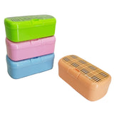 Beautiful Kids School Plastic Single Partition Tiffin & Lunch-Box