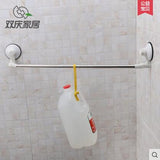 Stainless Steel Vacuum Suction Sticky Large Size Towel Hanger Rod