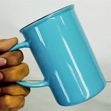 Ceramic Imported Quality Plain Shiny Large 220ml Mug
