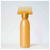 Hair Oil & Shampoo Applicator Comb Plastic 130ml Bottle
