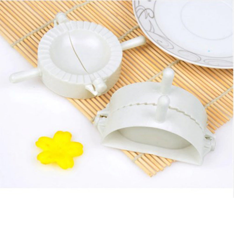 Pack Of 3pcs Plastic Dumpling Momo & Samosa Making Mold