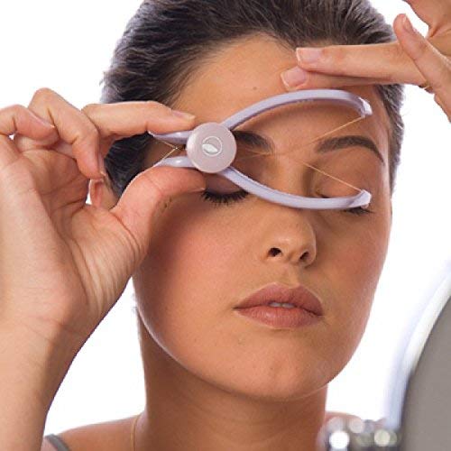 Slidne Face & Body Eyebrow Threading Hair Removal System Gadget Tool – Denz.pk