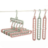 9 Holes Hanger Holder & Organizer ( Vertical & Horizontal Usage)