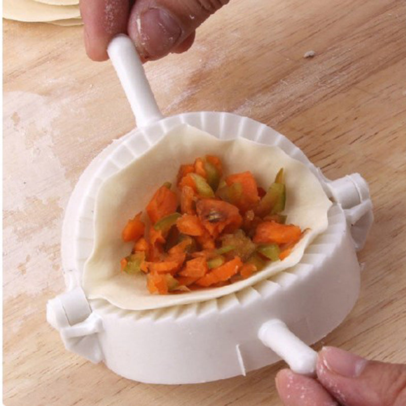 Pack Of 3pcs Plastic Dumpling Momo & Samosa Making Mold